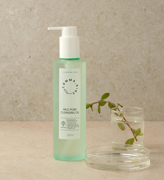 Aceite limpiador de poros suave Comma Nine
