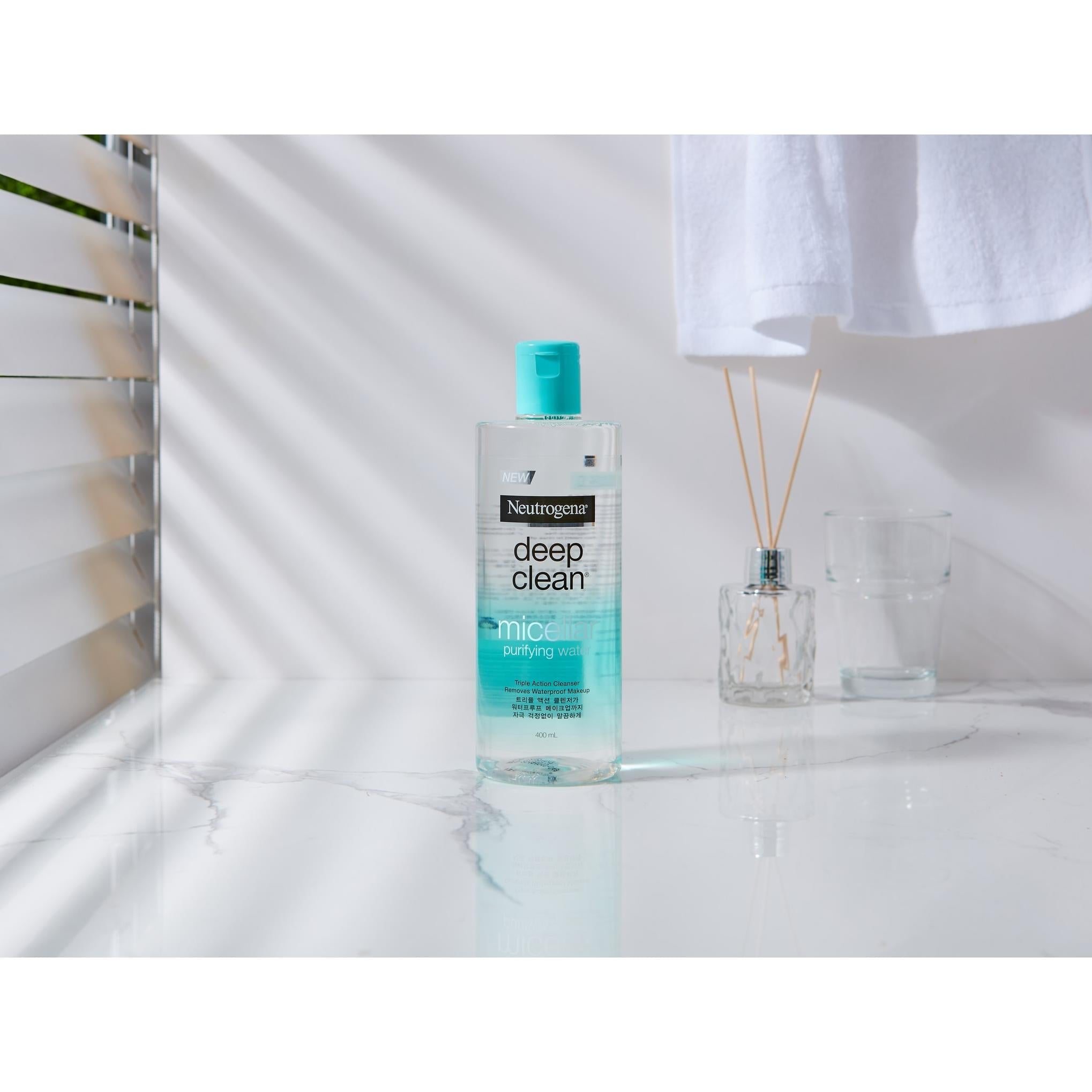 نيوتروجينا ديب كلين مزيل مكياج الشفاه والعيون