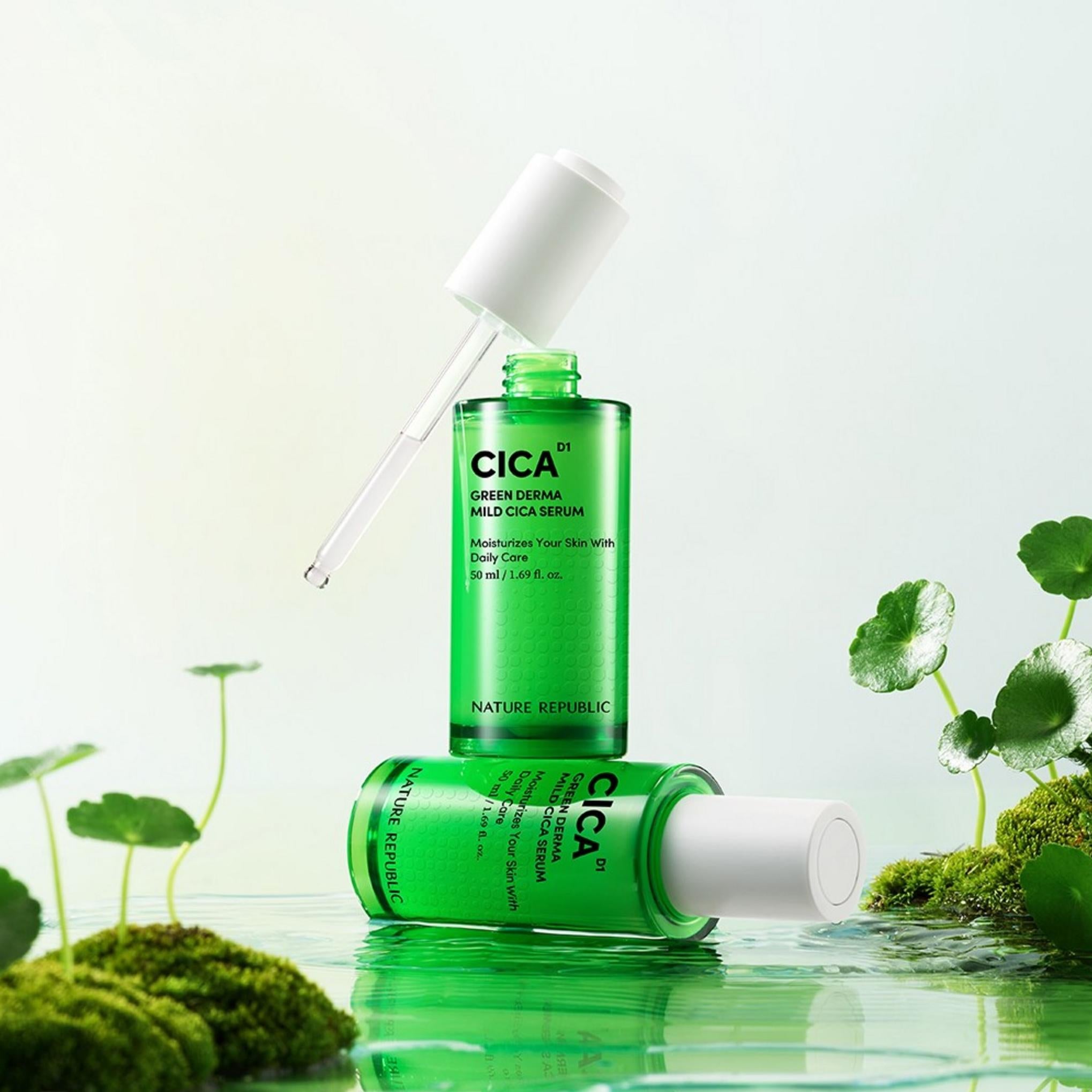 Nature Republic Green Derma Mild Cica Serum