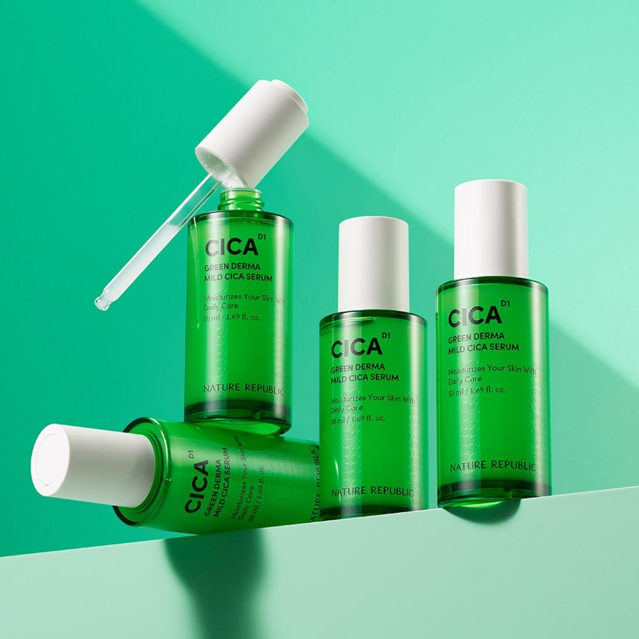 Nature Republic Green Derma Mild Cica Serum