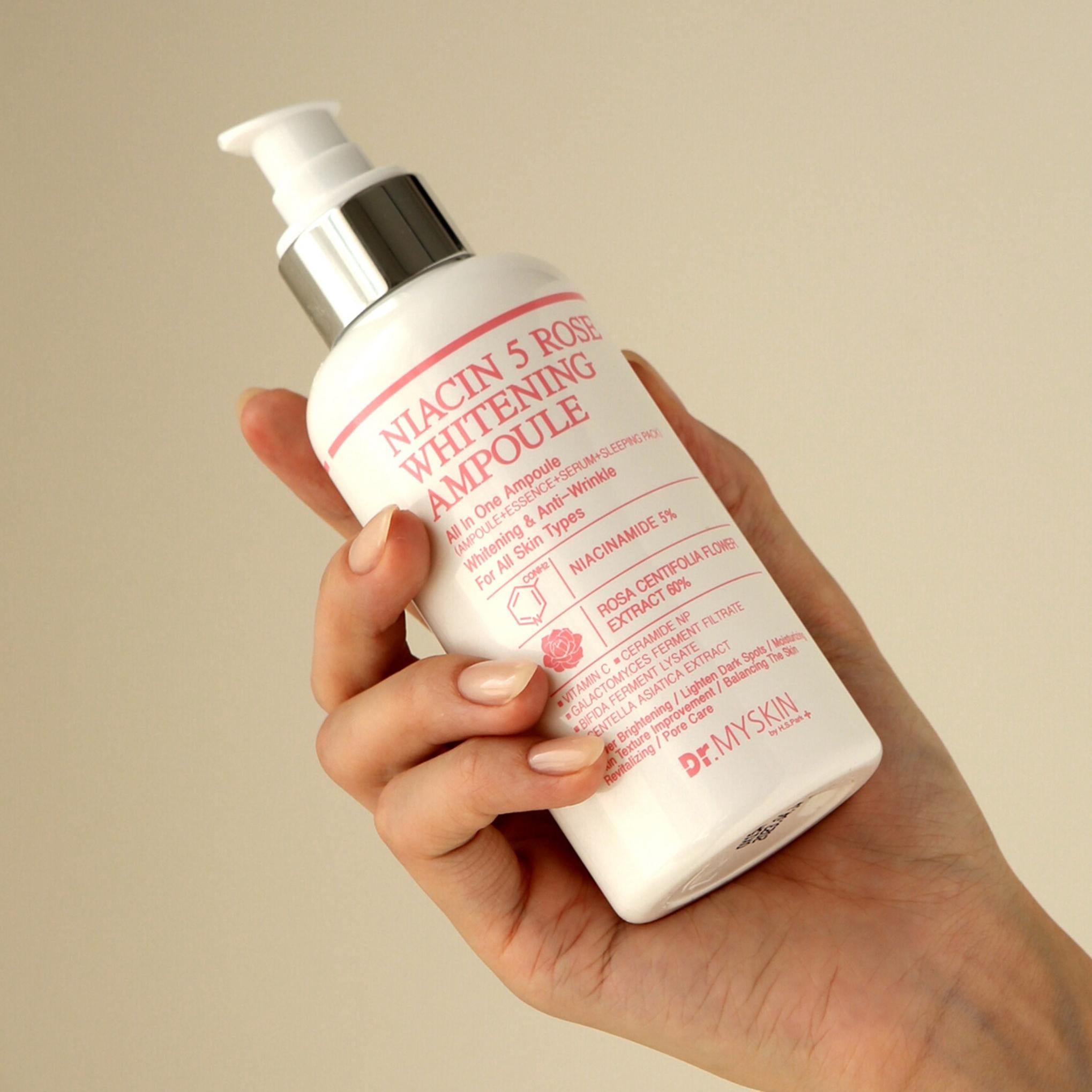 Dr.My Skin Niacin 5 Rose Whitening Whitening Ampulle