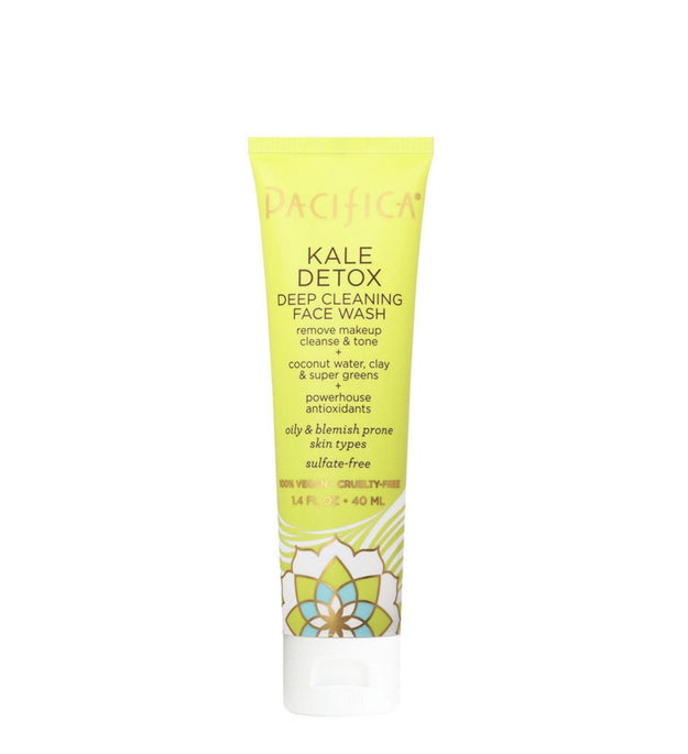 Pacifica Kale Detox Deep Cleaning Face Wash Vegan for Oily & Blemish Skin