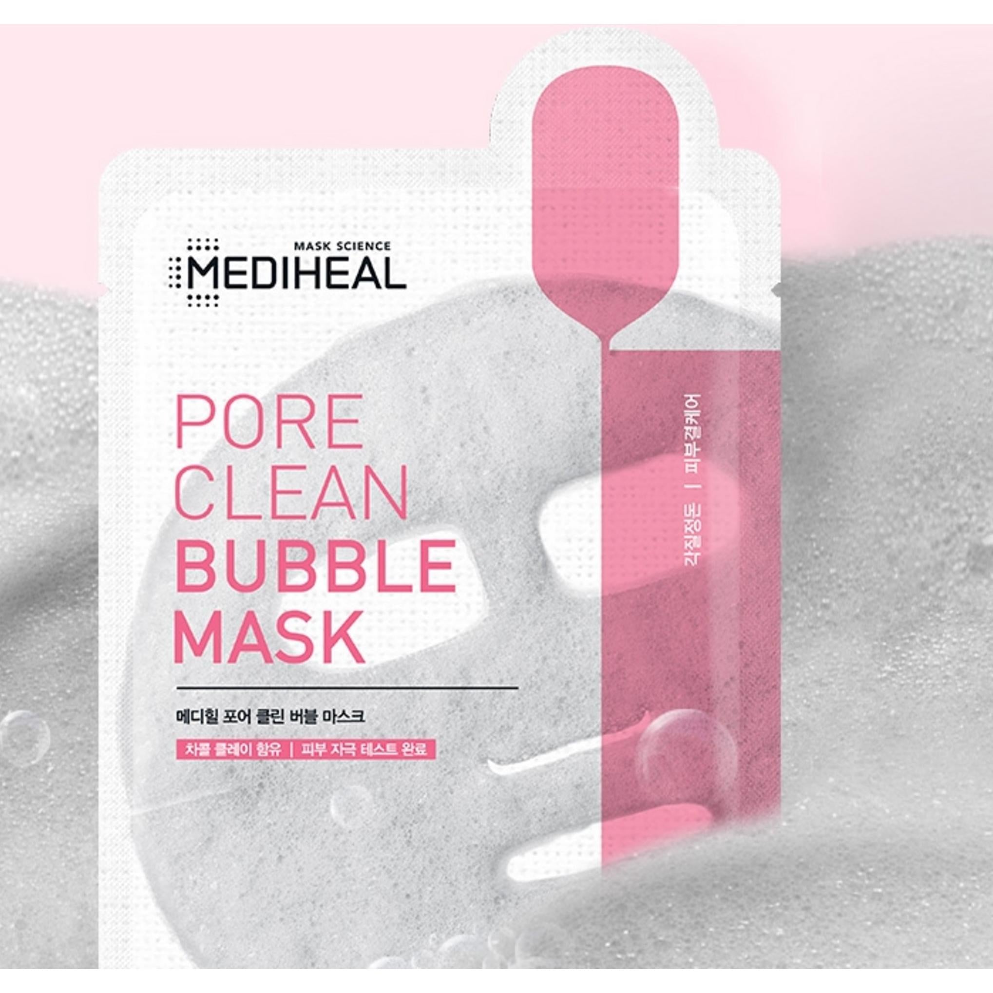 Mediheal Pack Mascarilla Burbuja Pore Clean 20ml