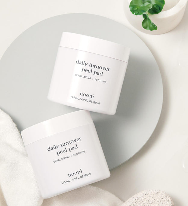 Nuni Daily Peeling Pad + Cleansing Water Set