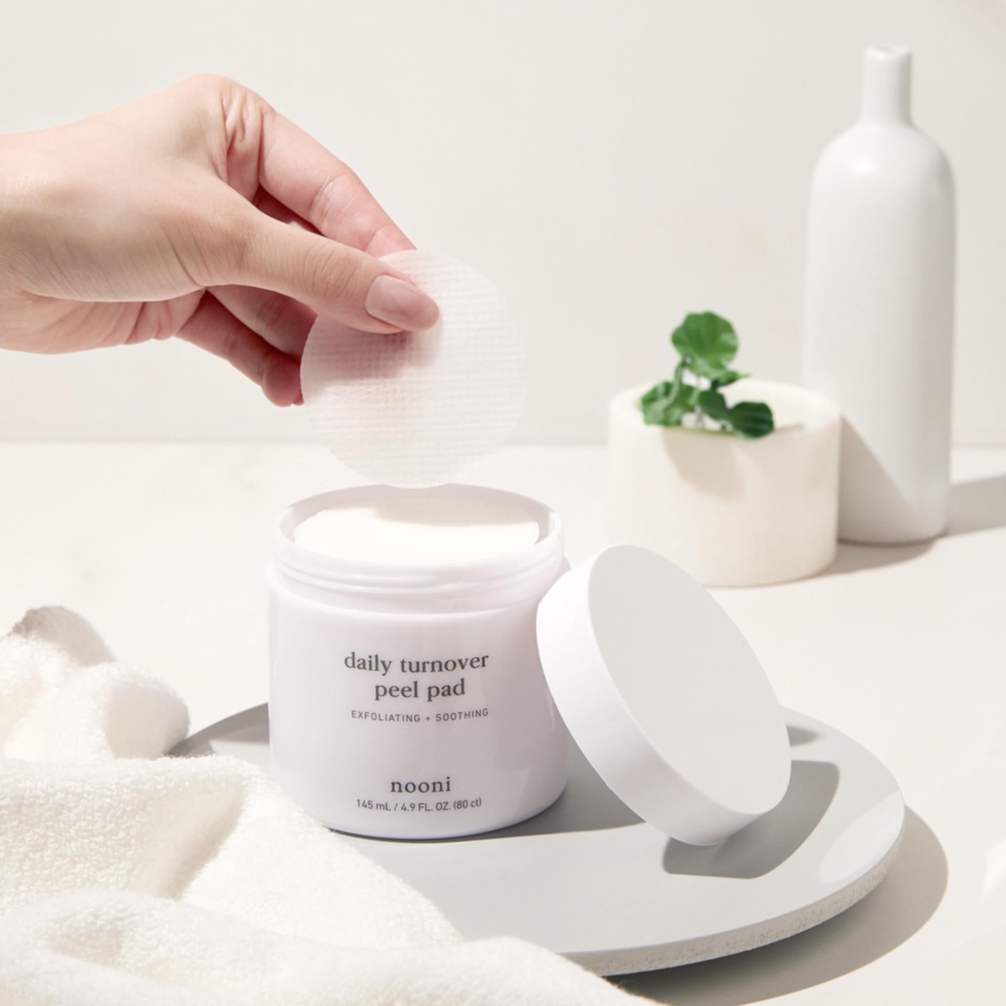 Nuni Daily Exfoliation esperienza 7p al mese