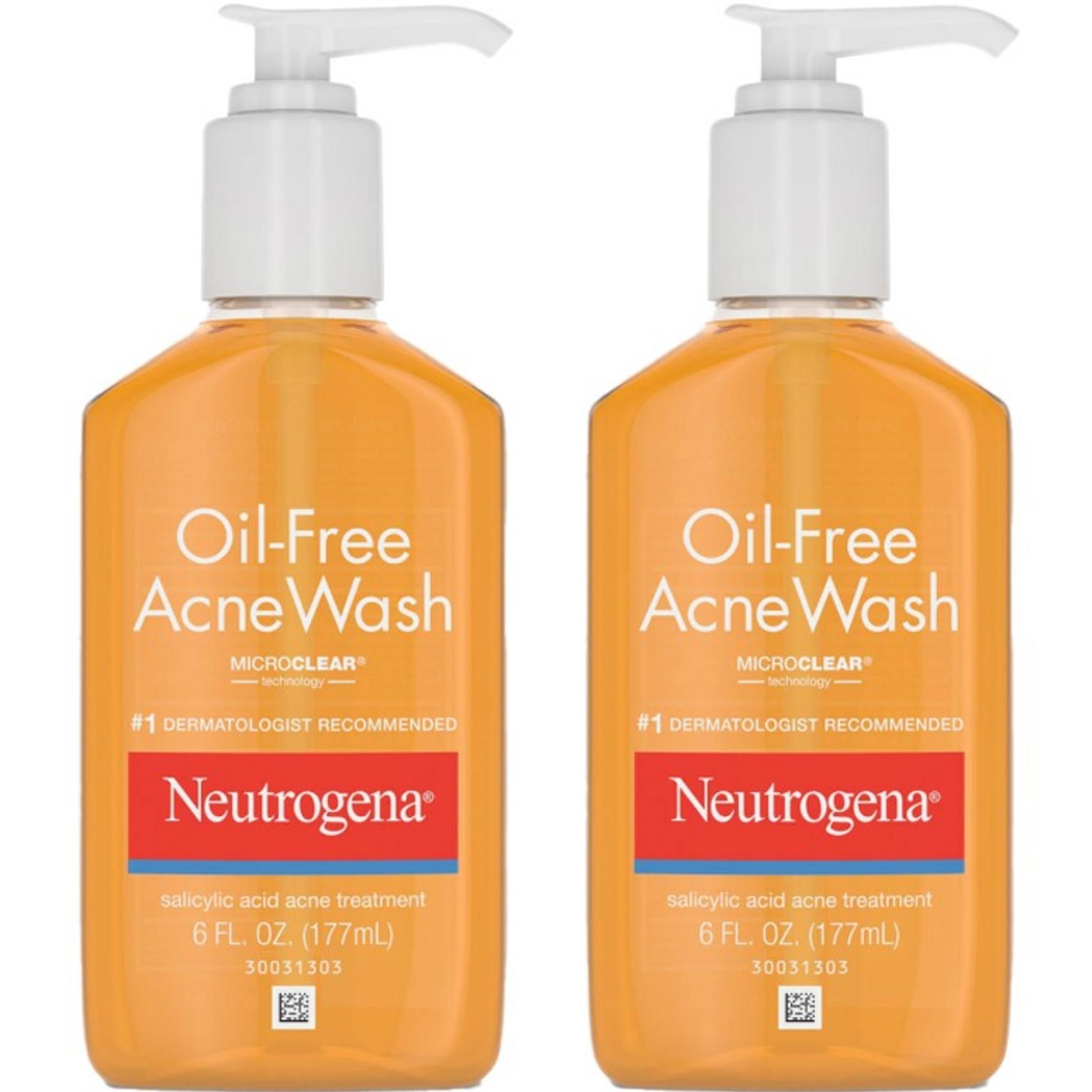 غسول نيتروجينا الخالي من الزيوت لعلاج حب الشباب