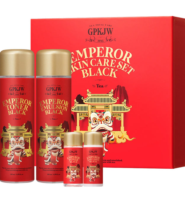 GP KJ W Emperor Set de cuidado de la piel negro