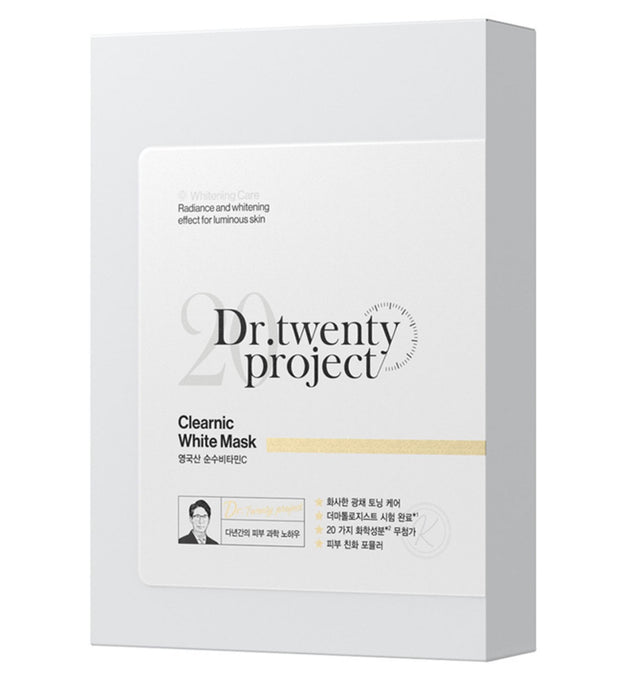 Masque Clearnic White du Dr Twenty Project 30 ml