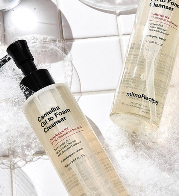 Mimorecipe Camellia Oil to Foam Cleanser