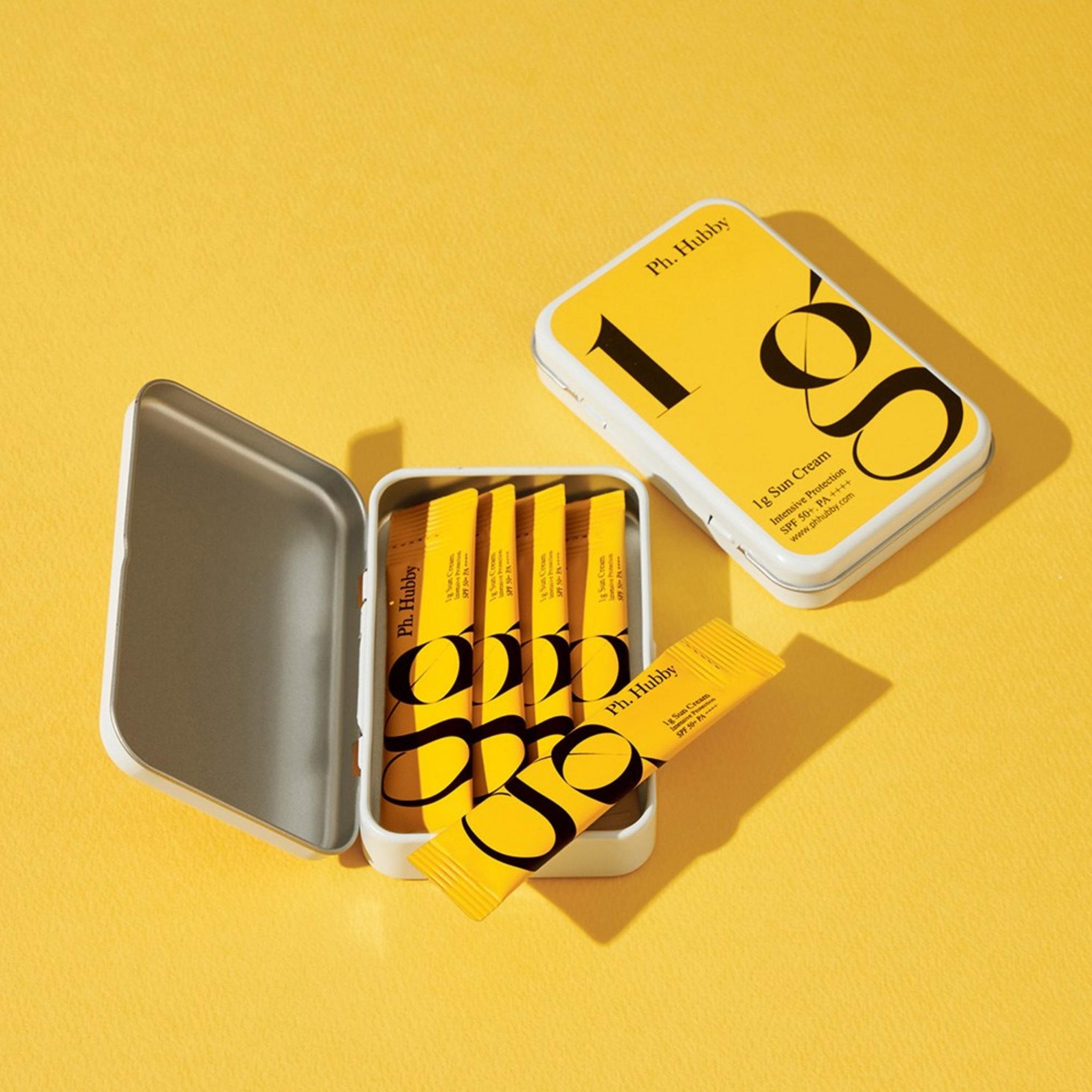 PH Hobby 1g protector solar tipo stick (1g) 50uds + 1 estuche lata