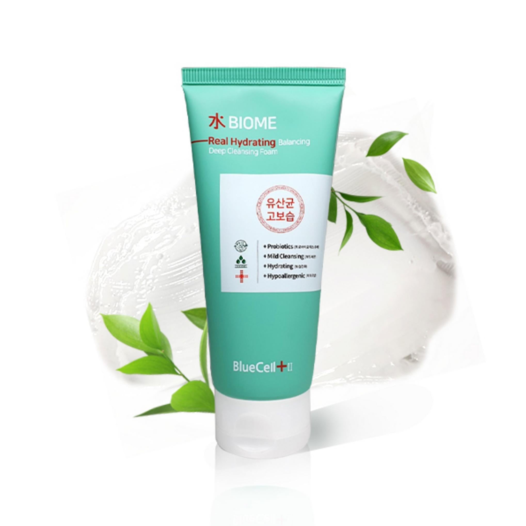 بلو سيل سو بيوم رغوة ترطيب حقيقية وموازنة للتنظيف العميق