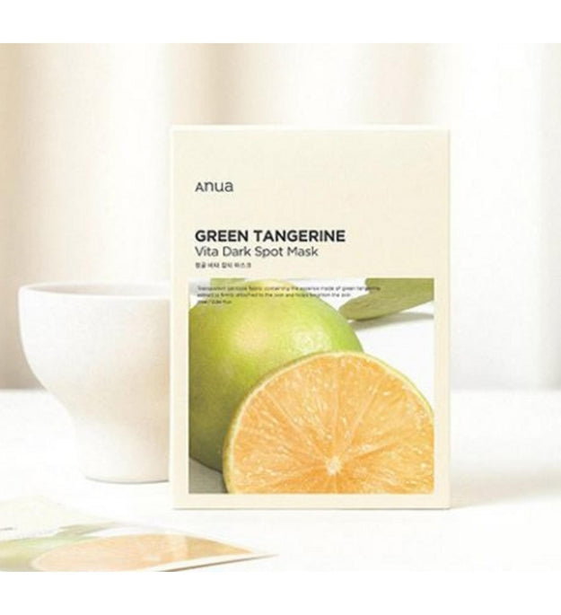 Anua Green Tangerine Vita Blemish Sheet Mask Pack 25ml