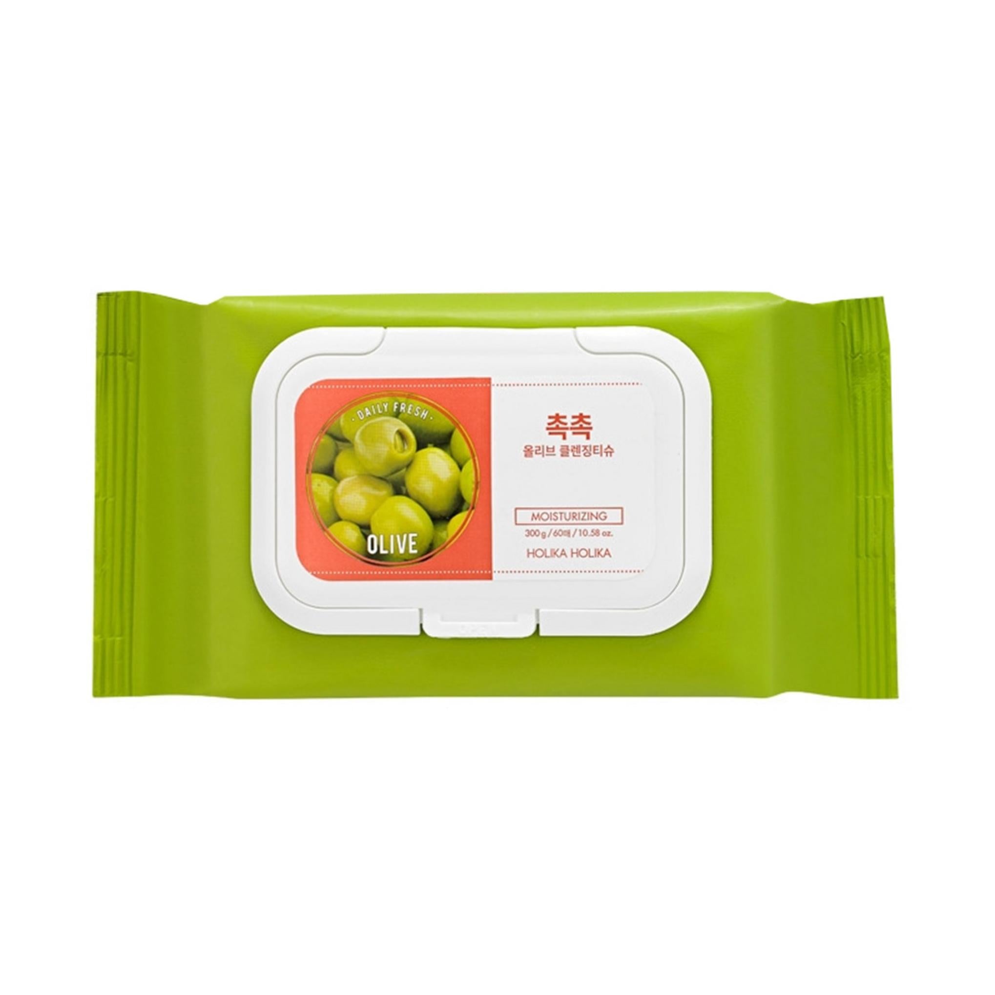 Holika Holika Daily Fresh Moist Olive Cleansing Tissue 300g