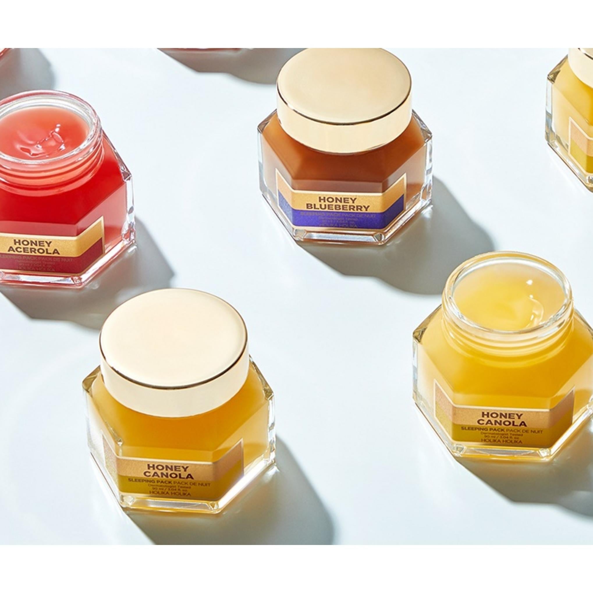 Holika Holika Máscara de Dormir Honey Skin Mel de Colza Renovação