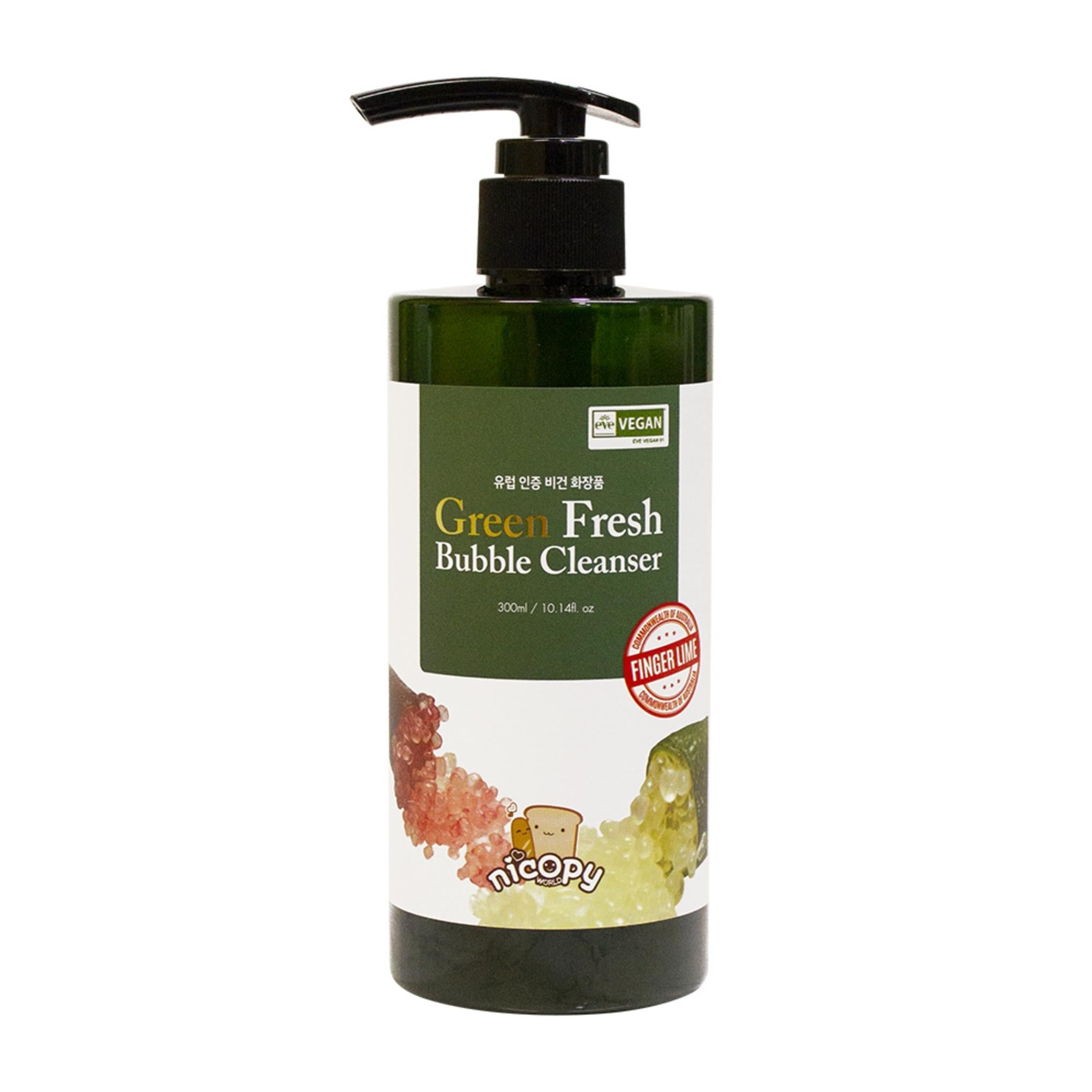 منظف الفقاعات الأخضر من نيكوبي