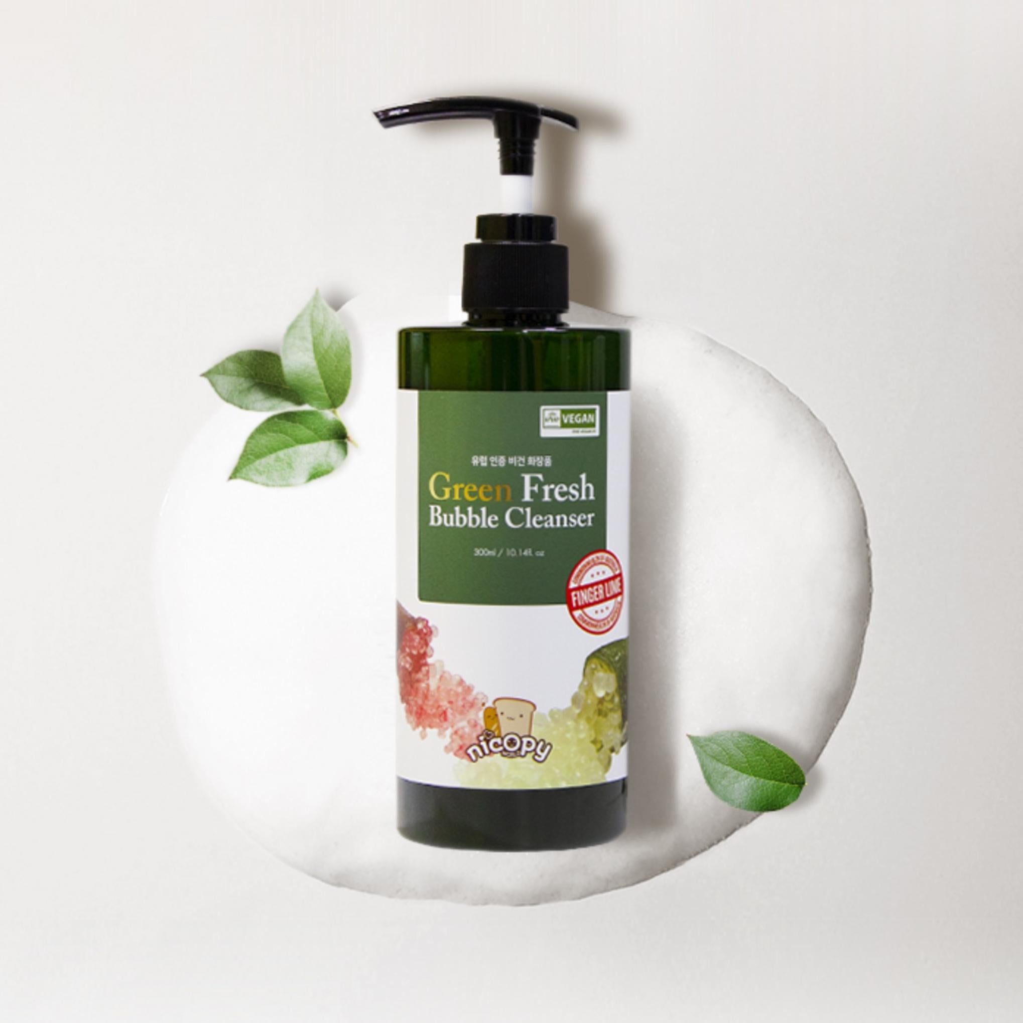 منظف الفقاعات الأخضر من نيكوبي