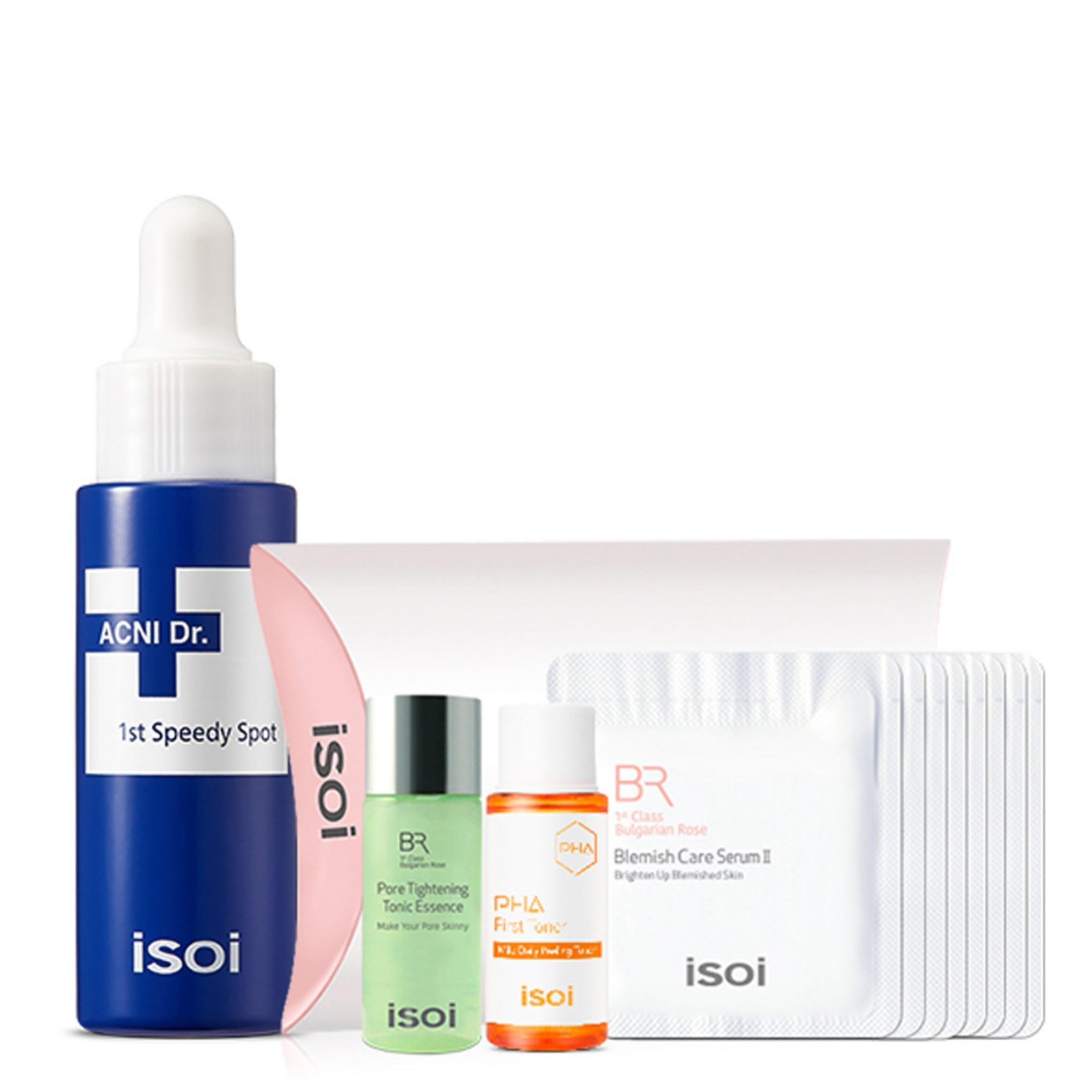 Isoi Acne Doctor 1er spot d'urgence + 6 kits d'essai