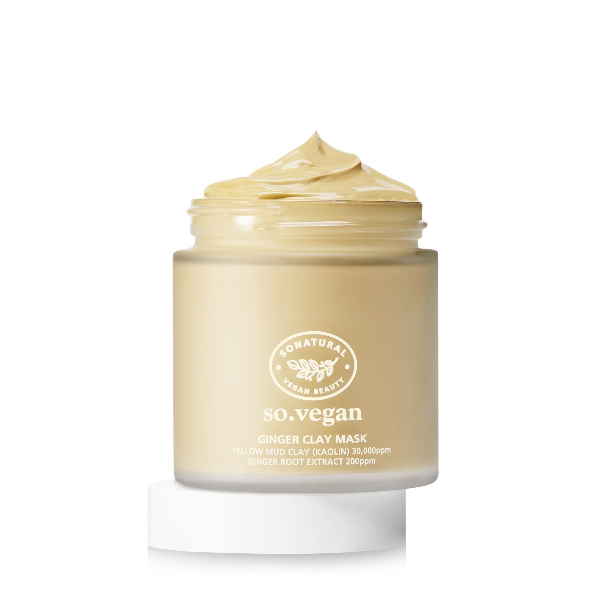 So Natürliche Ingwer-Tonerde-Maske Packung 110ml