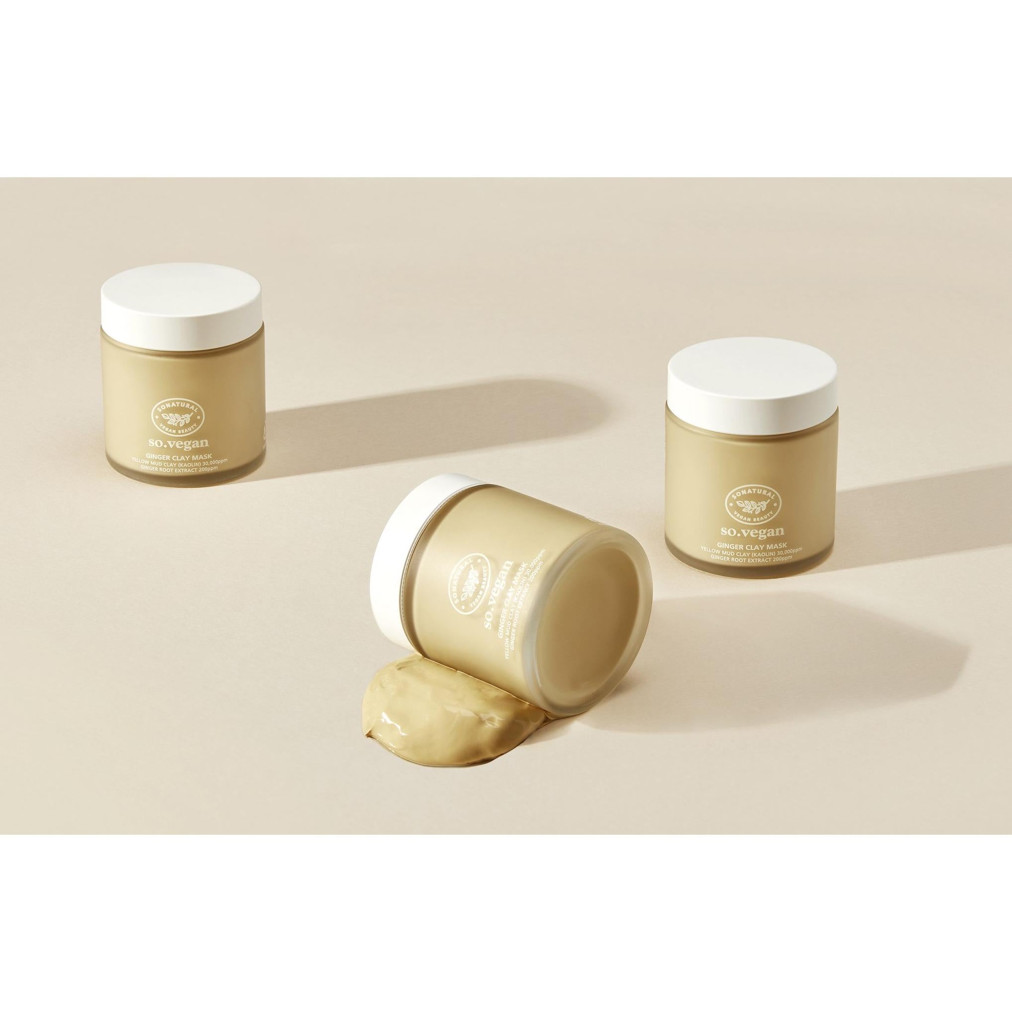 So Natürliche Ingwer-Tonerde-Maske Packung 110ml