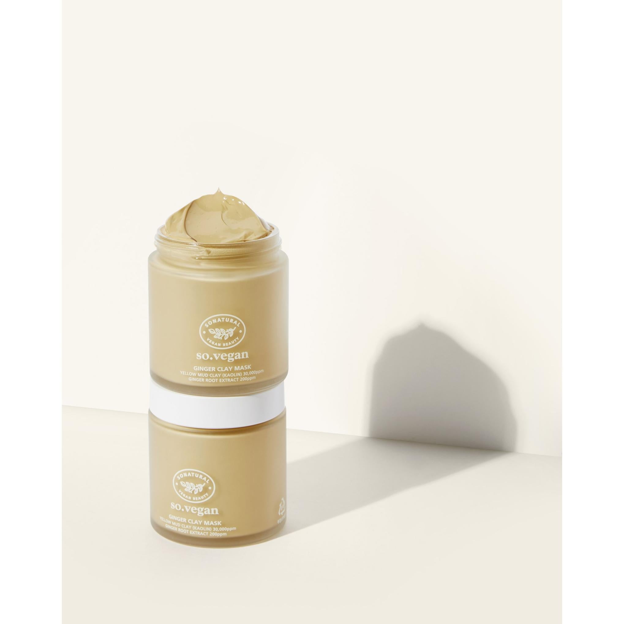 So Natürliche Ingwer-Tonerde-Maske Packung 110ml