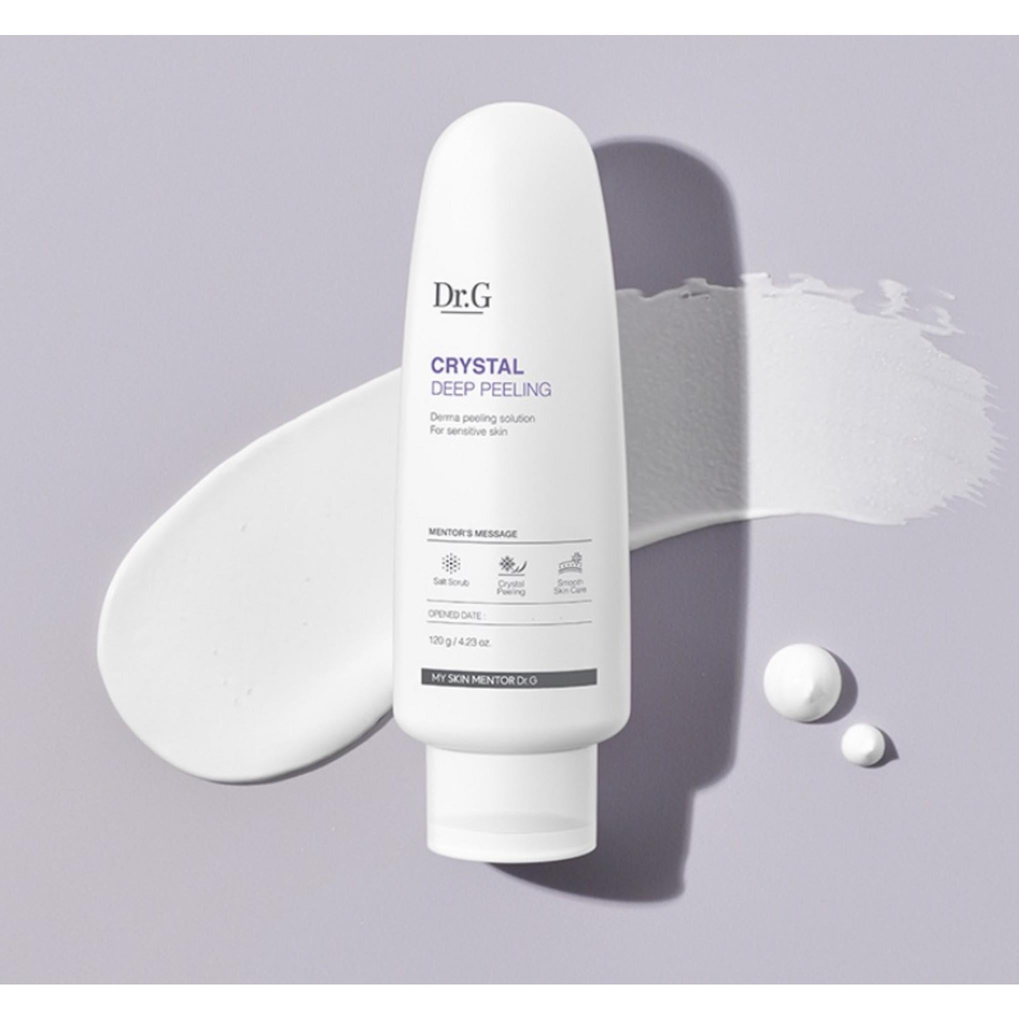 Dr.G Crystal Derin Peeling 120g + Kırmızı Leke Temizleyici Yatıştırıcı Köpük 30ml