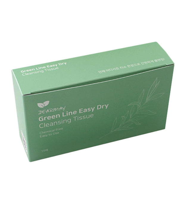 Caro May Green Line Easy Dry Cleansing Tissue