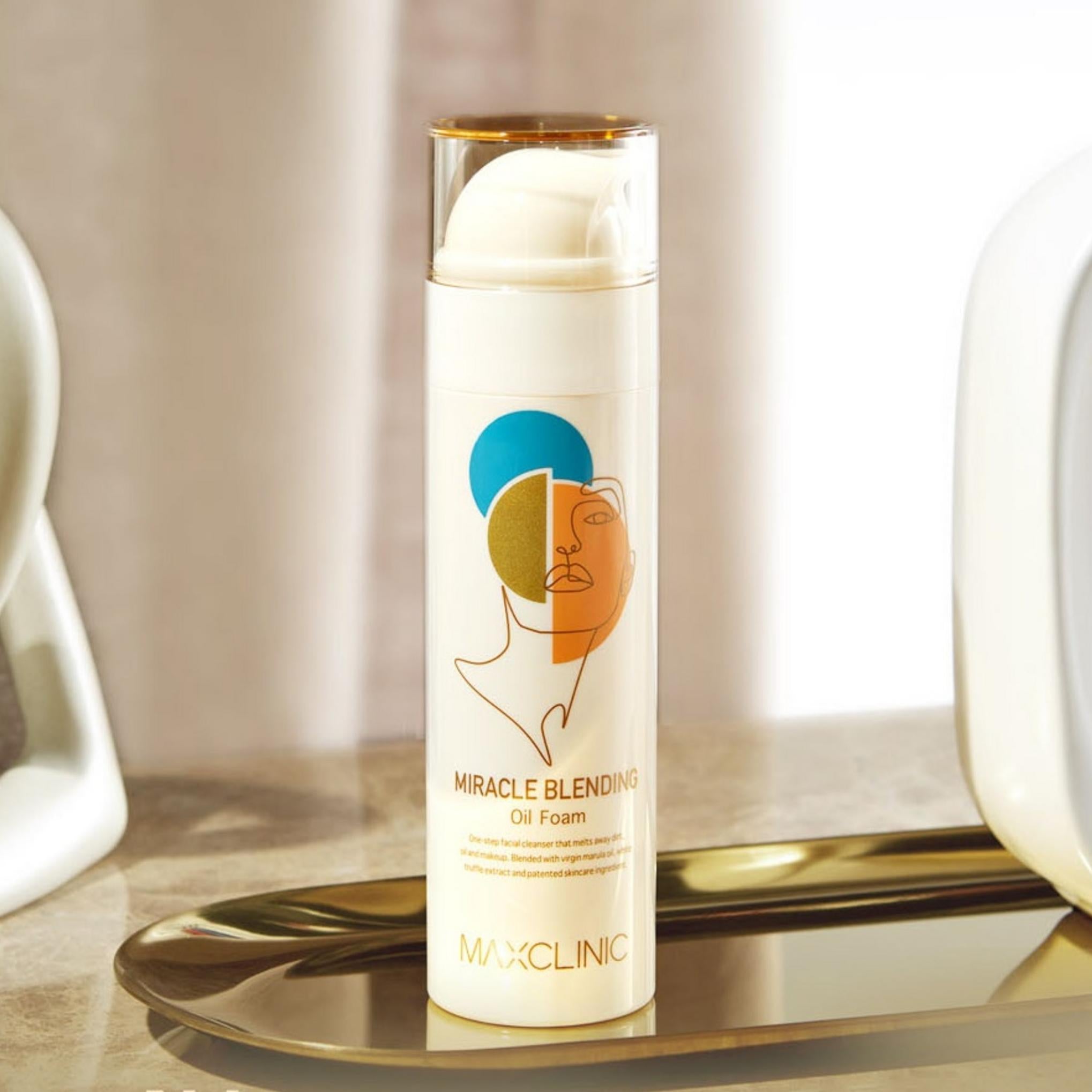 Espuma de aceite Miracle Blending de Max Clinic
