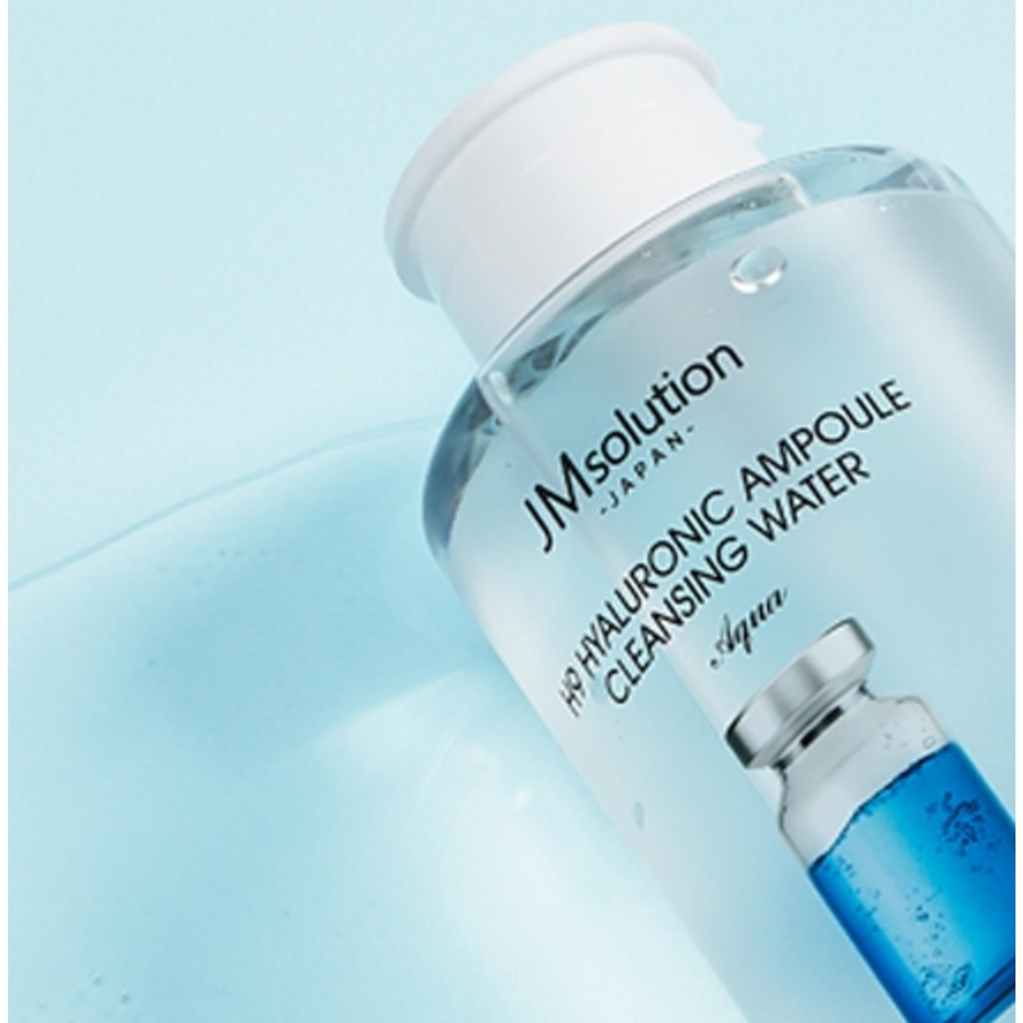 JM solution H9 Hyaluronic Ampoule Cleansing Water Aqua