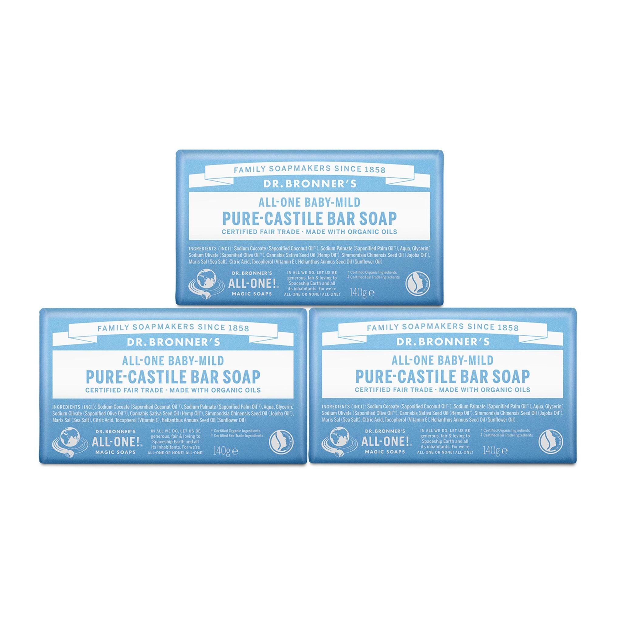 Dr. Bronner's Baby Milde reine Kastilienseife