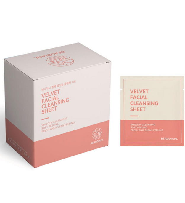 Beautyani Velvet Folha de limpeza facial 8ml