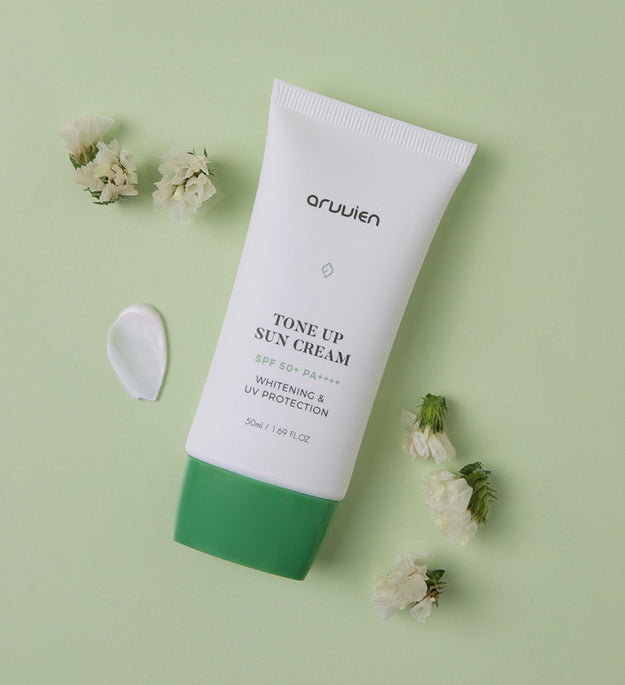 Arvien Vegan Creme Solar Tonificante Inorgânico FPS50+ PA++++