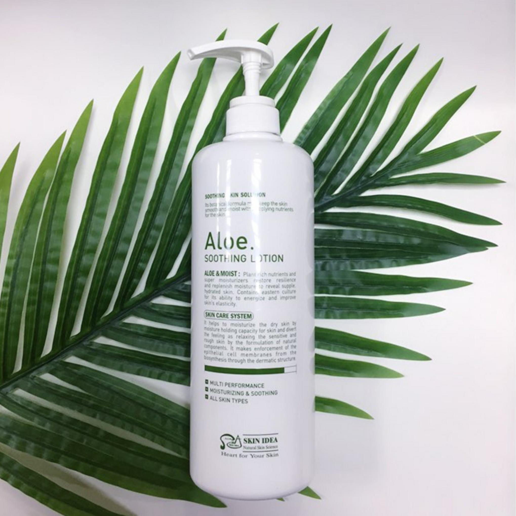 SKIN IDEA Lozione Lenitiva all'Aloe Grande Capacità