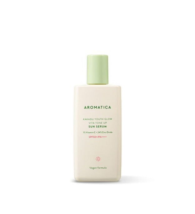 Aromatica Kakadu Youth Glow Vita Tone-up Sun Serum SPF50+ PA++++
