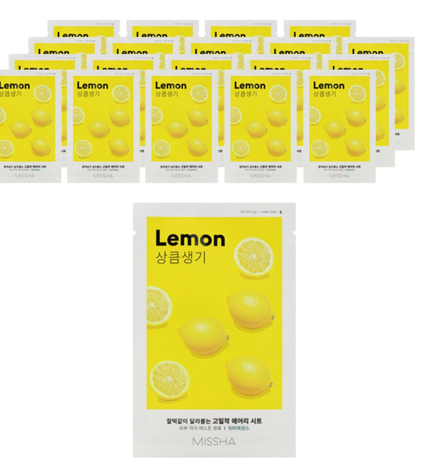 Missha Airy Tight Sheet Mask Lemon