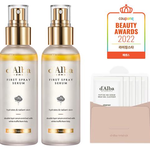 Dalba Sérum Premier Spray à la Truffe Blanche 100 ml 2EA + Gel Nettoyant Acide Faible 15 ml