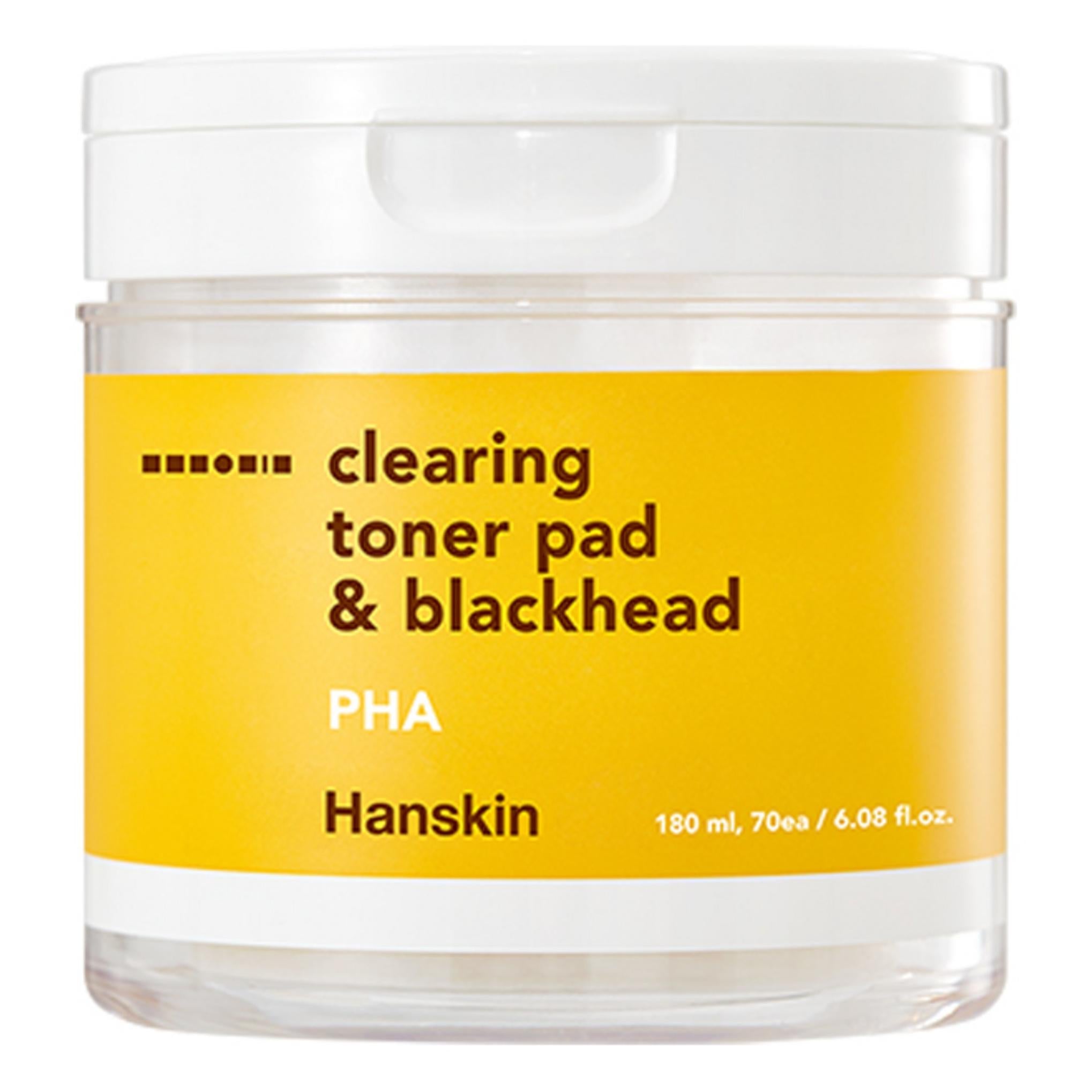Hanskin Keratin Toner Pad & Blackhead PHA Peeling Pad 70p
