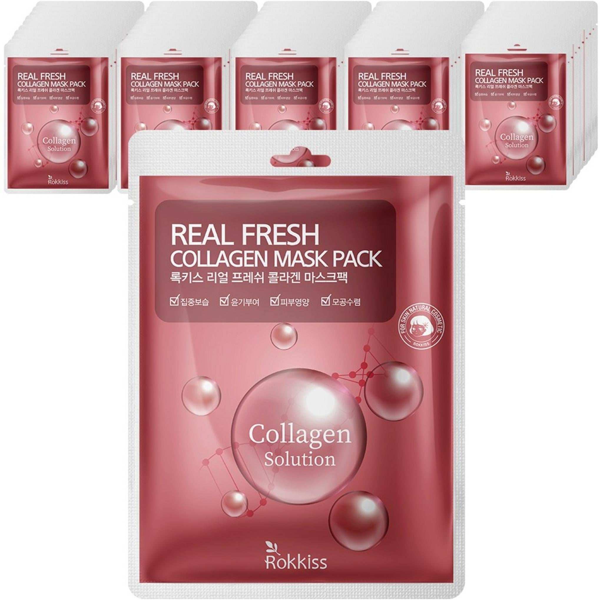 Rockys Real Fresh Collagen-Maskenpaket