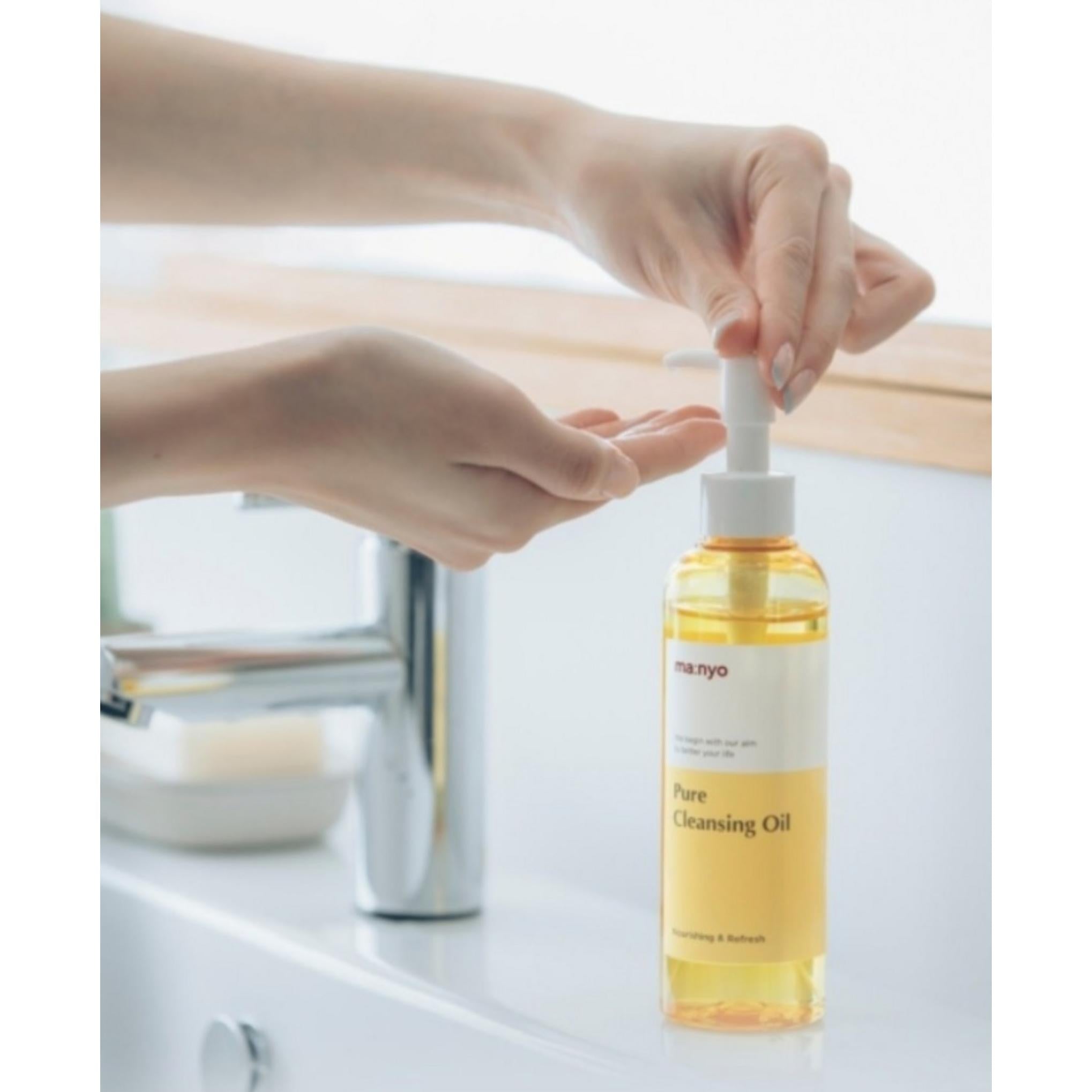 Manyo Factory Pure Cleansing Oil 250ml + Deep Cleansing Foam 100ml Set