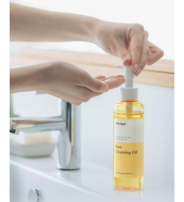 Manyo Factory Pure Cleansing Oil 250ml + Deep Cleansing Foam 100ml Set