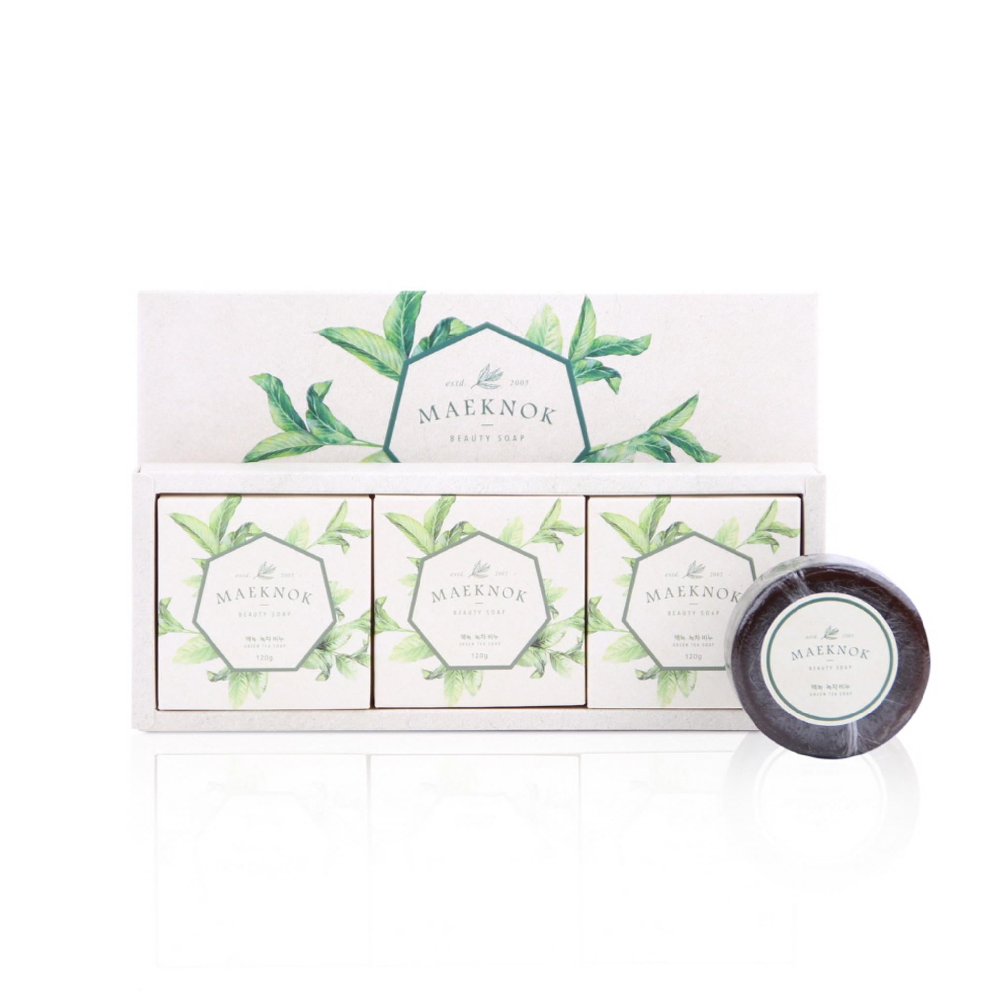 Подарочный набор мыла Macnock Green Tea