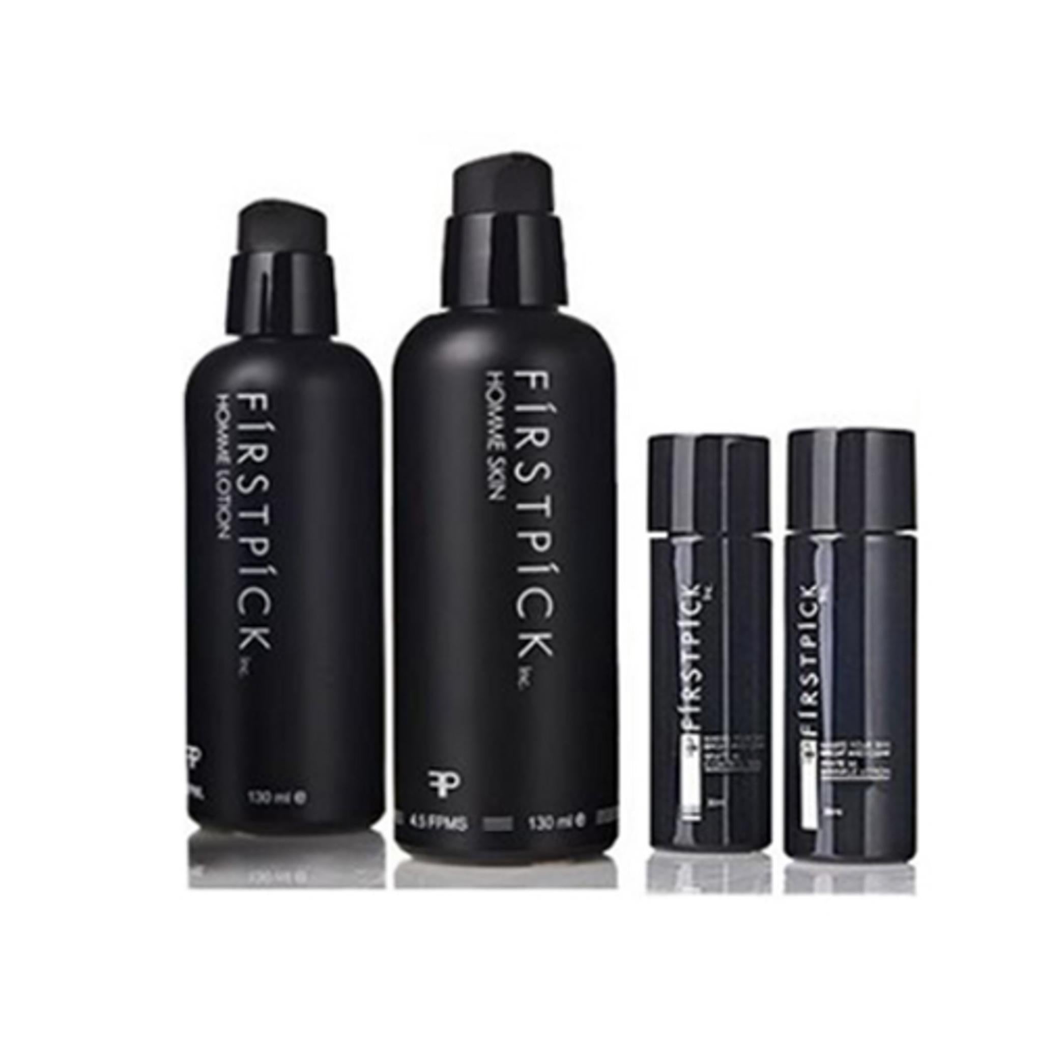 Pacific Peak Uomo Bianco M Tonico Premium + Lozione + Set da Viaggio