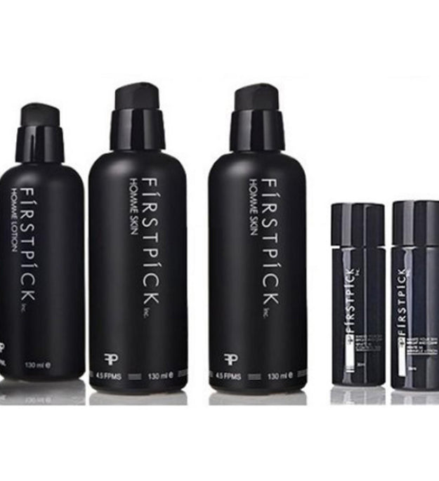 Pacific Pick Homme White M Premium Skin 2p + Lotion + Travel Set