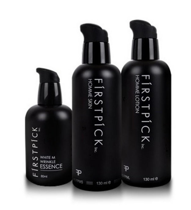 Pacific Pick Homme White M Premium Skin 2p + Lotion + Travel Set