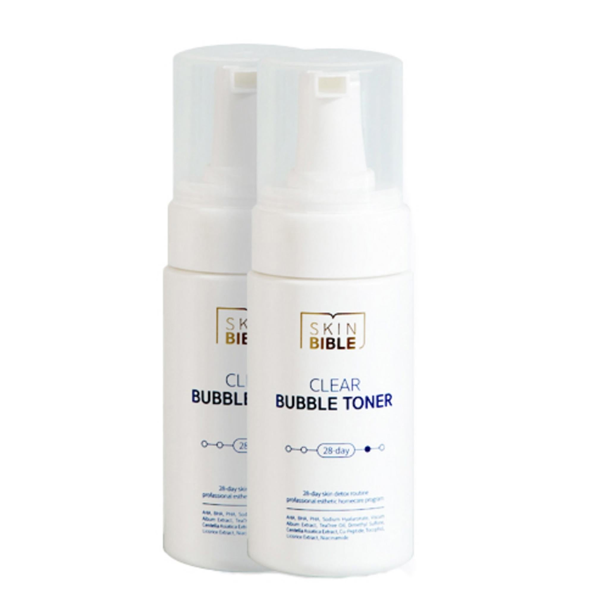 Skinbible バブルトナー 100 ミリリットル AHA BHA PHA ピーリングワイプトナー皮脂角質除去毛穴にきび白ニキビ除去エステホームケア製品