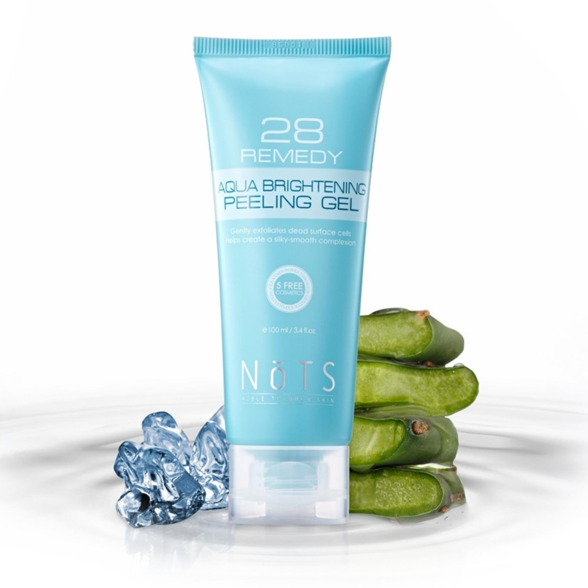 Nats 28 Remedy Aqua Aydınlatıcı Peeling Jeli