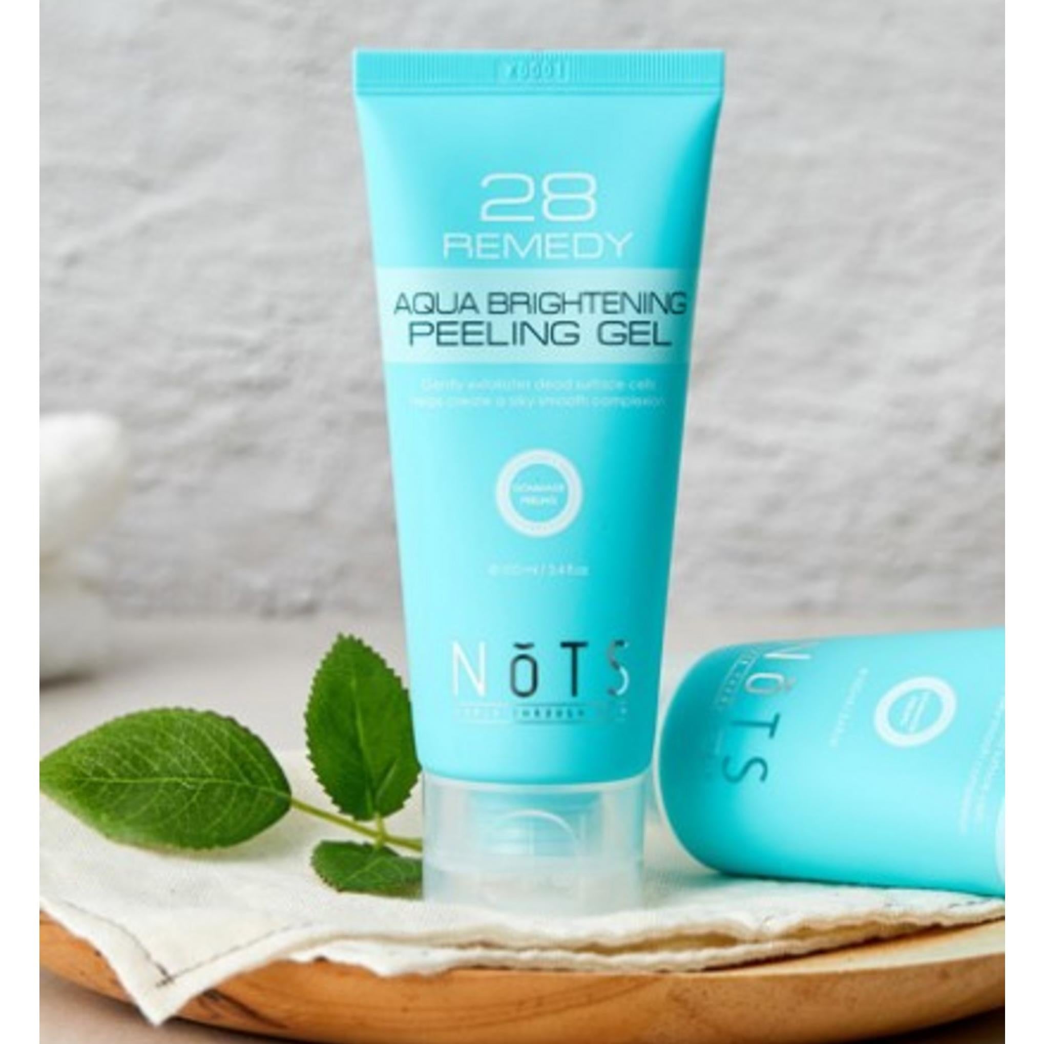 Nats 28 Remedy Aqua Aydınlatıcı Peeling Jeli