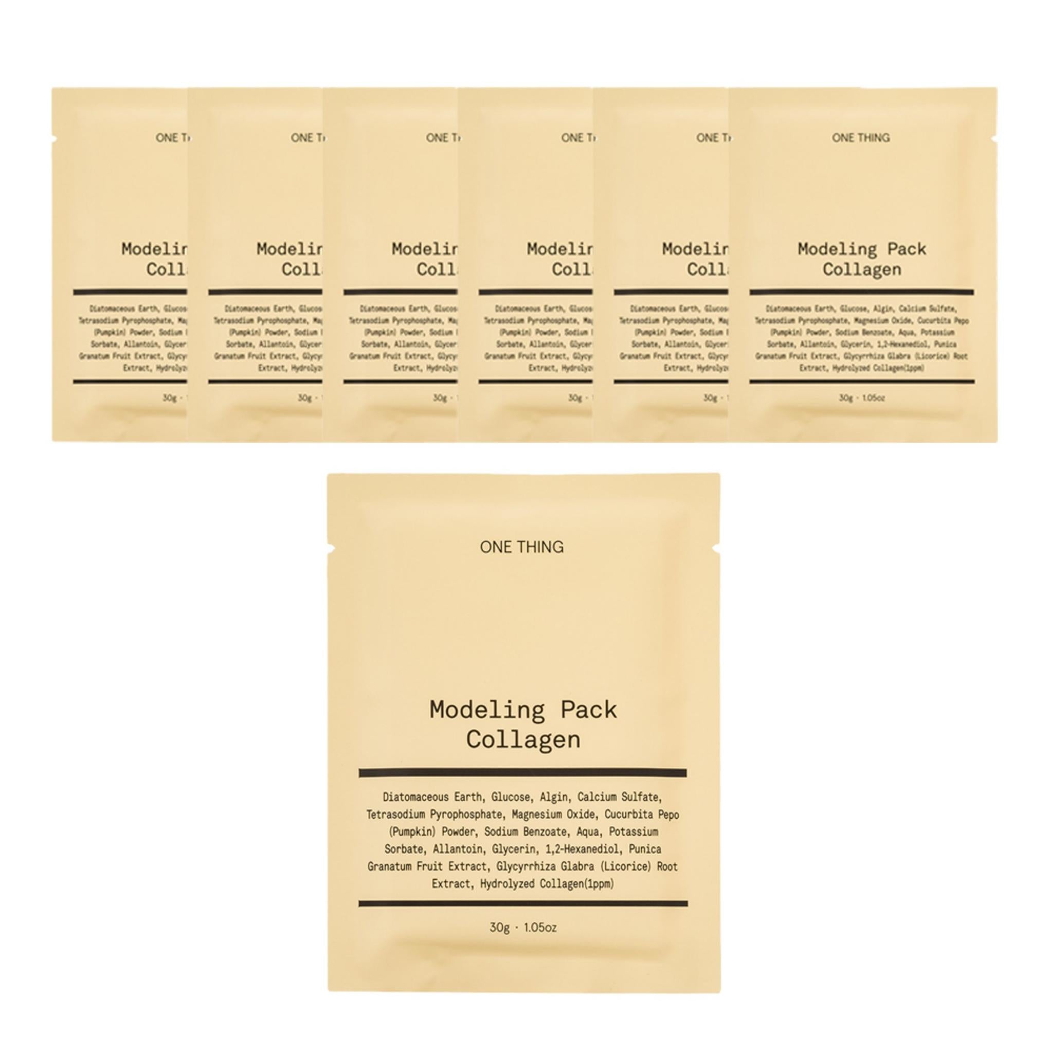 One Thing Modeling Mask One Thing Collagen Modeling Pack 30g