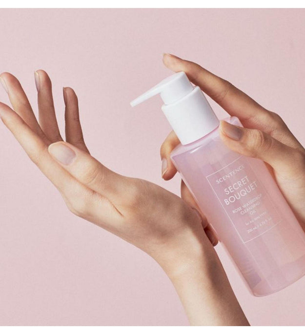 Sentence Secret Bouquet Rose Water Drop Cleansing Oil
