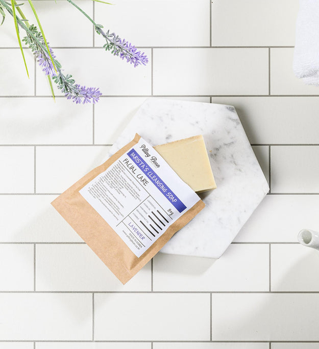 Peeling Bean Barista's Cleansing Soap Lavender