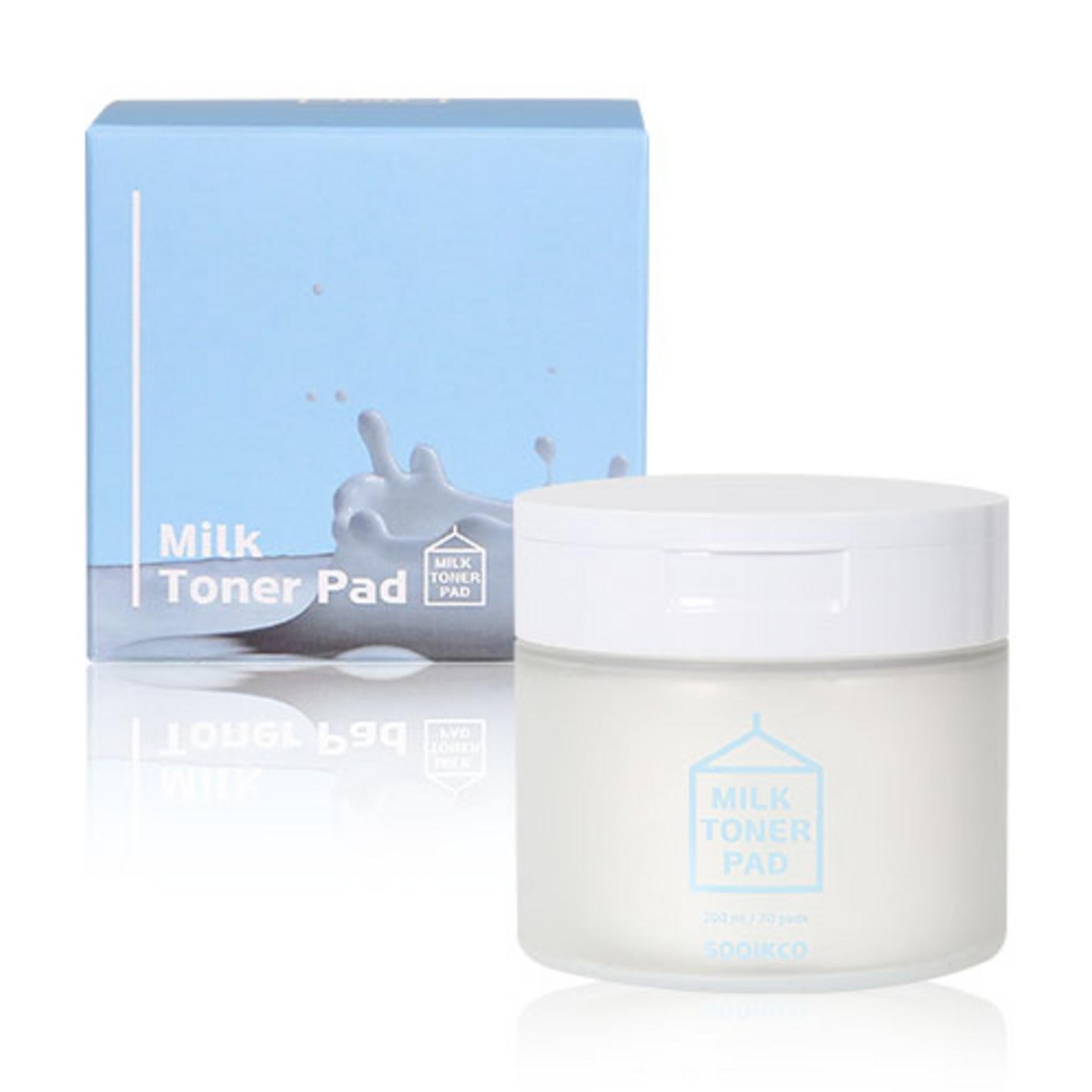 SOOIKCO Tonico al Latte, Dischetto Peeling per la Pelle, 70p